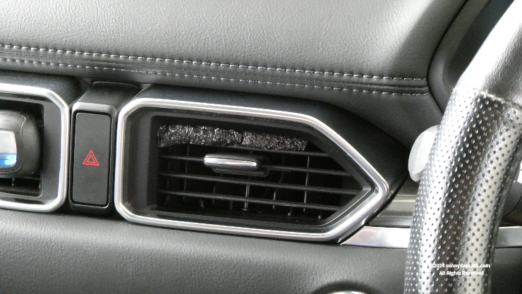 ＣＸ５　エアコン吹き出し口